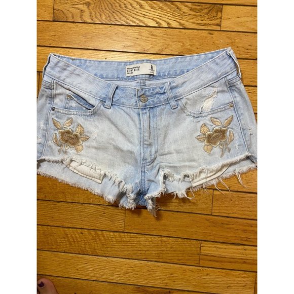 Abercrombie & Fitch Pants - Abercrombie & Fitch shorts Annie Low RISE SHORTS Woman blue Size 8